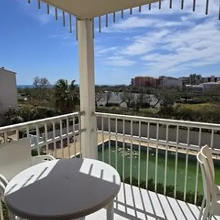 Bord De Avec Parking Et Piscine - Confort Et Commodite - Fr-1-801-4 Agde